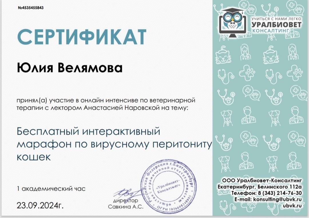 Велямова (Бойко) Юлия Александровна Велямова (Бойко) Юлия Александровна