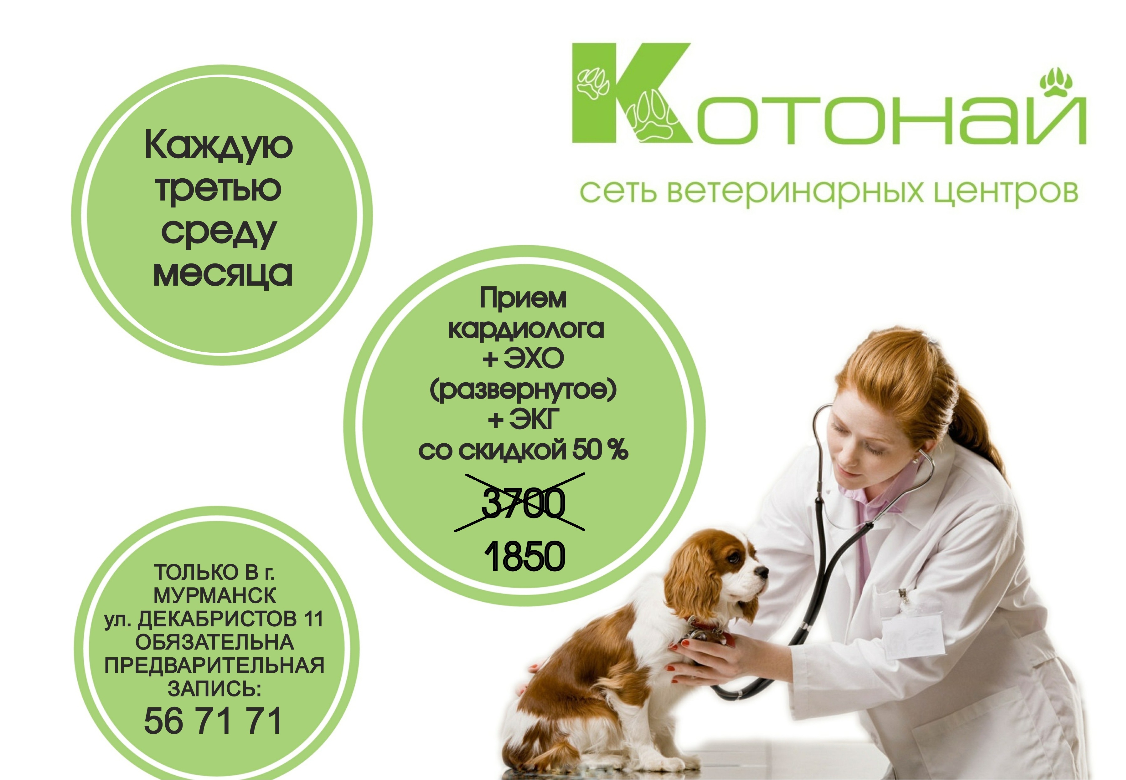 Комплексное обследование у кардиолога со скидкой 50% Комплексное обследование у кардиолога со скидкой 50%